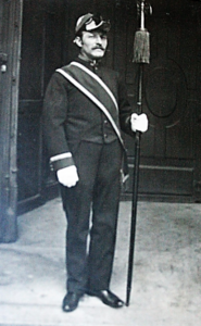 Le Suisse à N-D au Sablon en 1945